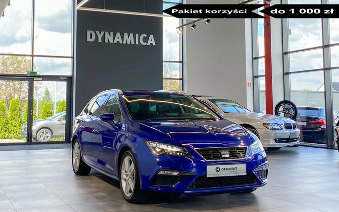 małopolskie Seat Leon cena 69900 przebieg: 97100, rok produkcji 2019 z Sędziszów